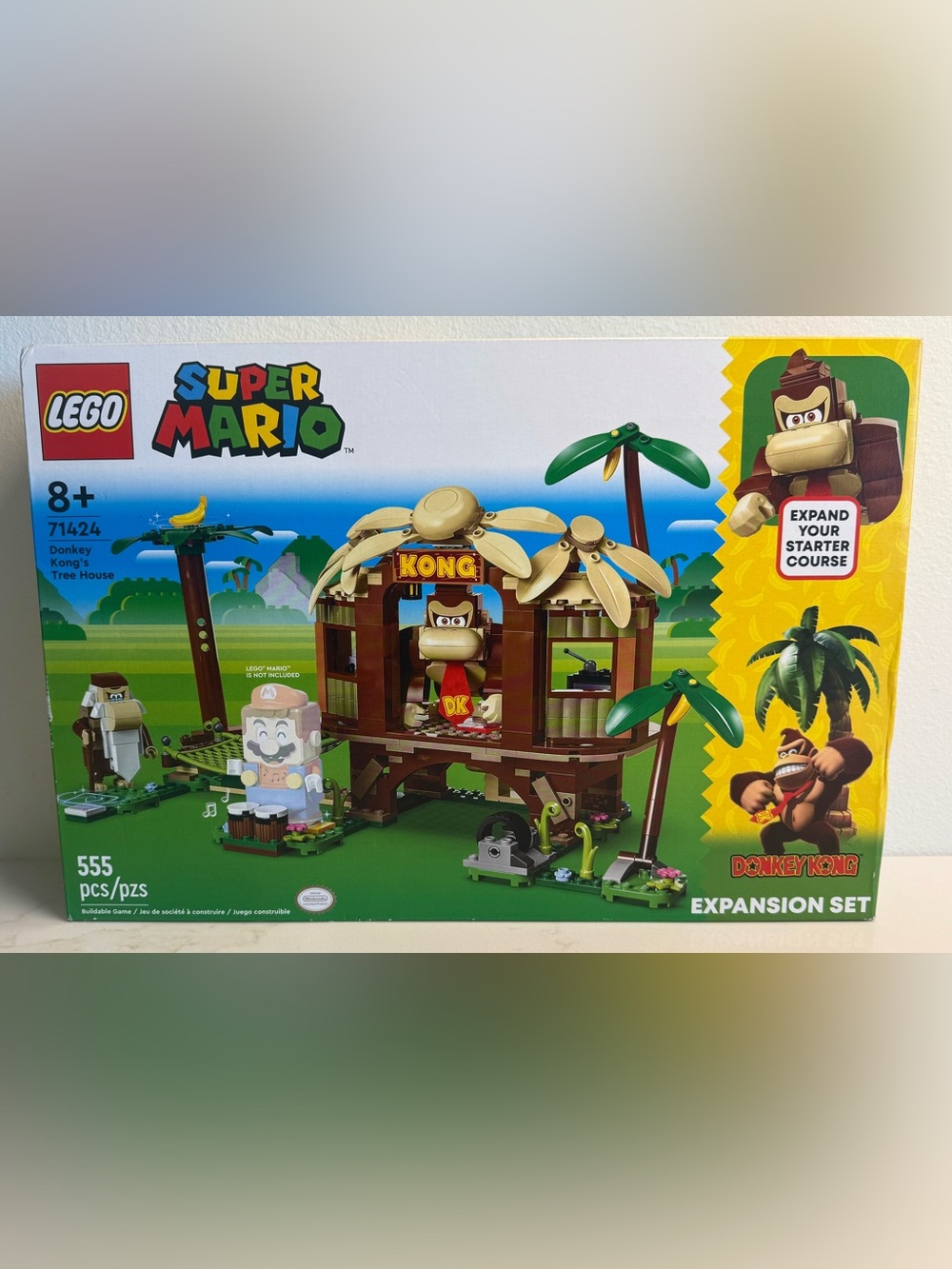 LEGO Super Mario Donkey Kong’s Tree House Expansion Set 71424 NEW SEALED